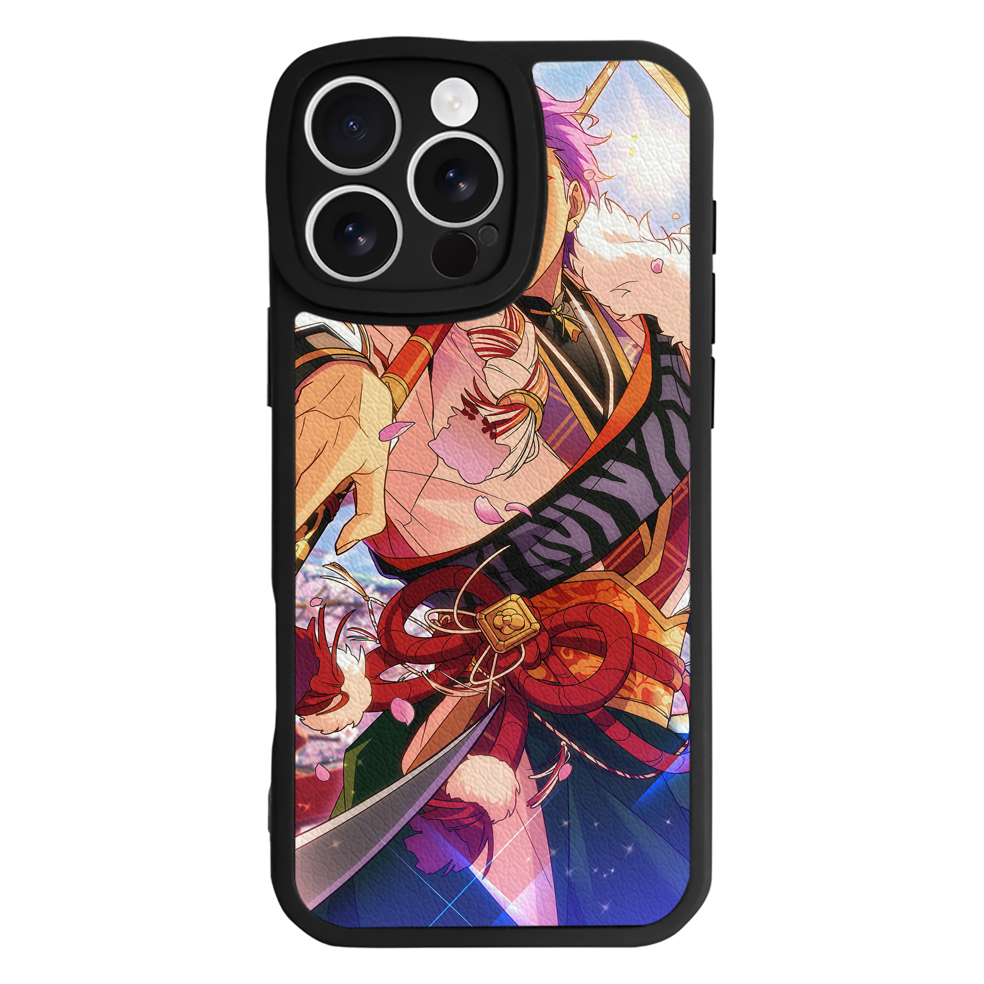 （画像用） あんさんぶるスターズ! Ensemble Stars 【iPhone 16シリーズ対応】シリコンスマホケース（レザー調） 材質：シリコン